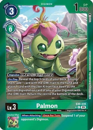 Palmon (Limited Foil) — Versus Monsters