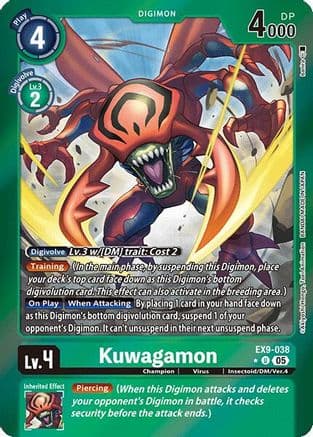 Kuwagamon (Limited Foil) — Versus Monsters