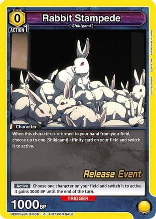 Rabbit Stampede — UEX02BT: Jujutsu Kaisen Vol.2 Release Event Cards
