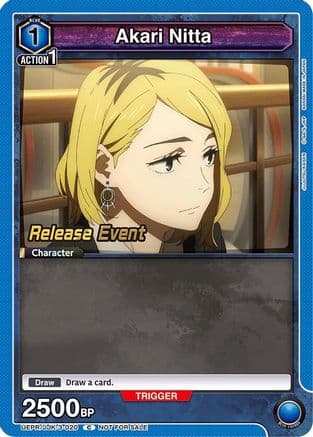 Akari Nitta — Union Arena card