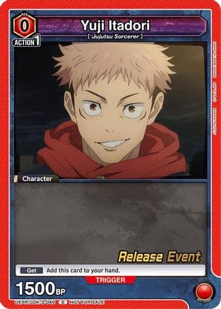 Yuji Itadori (3-040) — UEX02BT: Jujutsu Kaisen Vol.2 Release Event Cards