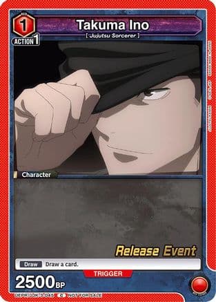 Takuma Ino — UEX02BT: Jujutsu Kaisen Vol.2 Release Event Cards