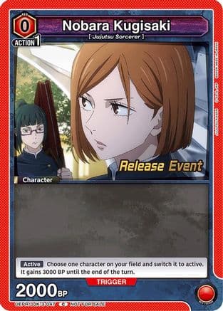 Nobara Kugisaki (047) — UEX02BT: Jujutsu Kaisen Vol.2 Release Event Cards