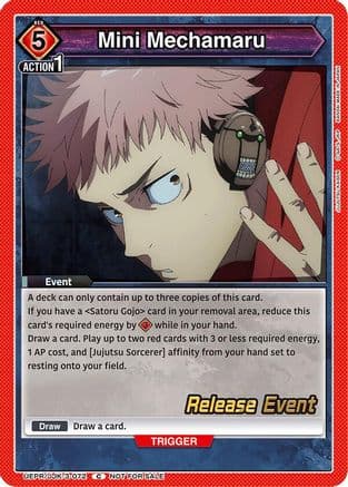 Mini Mechamaru — UEX02BT: Jujutsu Kaisen Vol.2 Release Event Cards