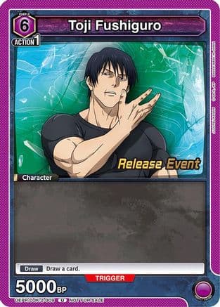 Toji Fushiguro (009) — UEX02BT: Jujutsu Kaisen Vol.2 Release Event Cards