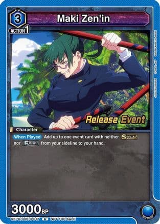 Maki Zen'in — UEX02BT: Jujutsu Kaisen Vol.2 Release Event Cards