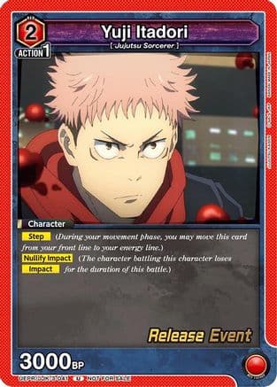 Yuji Itadori (041) — UEX02BT: Jujutsu Kaisen Vol.2 Release Event Cards