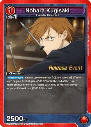 Nobara Kugisaki (048) — UEX02BT: Jujutsu Kaisen Vol.2 Release Event Cards