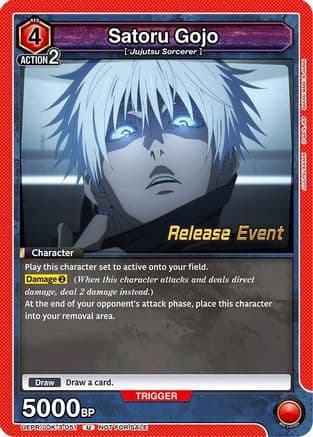 Satoru Gojo (051) — UEX02BT: Jujutsu Kaisen Vol.2 Release Event Cards