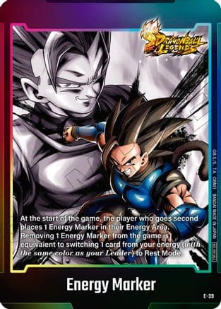 Energy Marker (E-39) — Fusion World Energy Markers