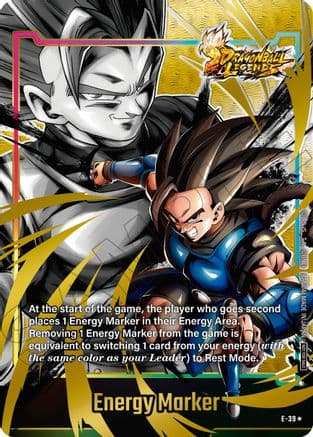 Energy Marker (E-39) (Gold) — Fusion World Energy Markers