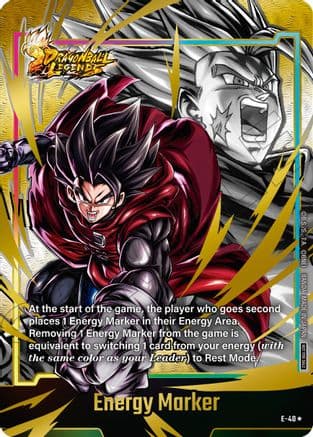 Energy Marker (E-40) (Gold) — Fusion World Energy Markers