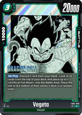 Vegeta - FB04-069 — Manga Booster 01