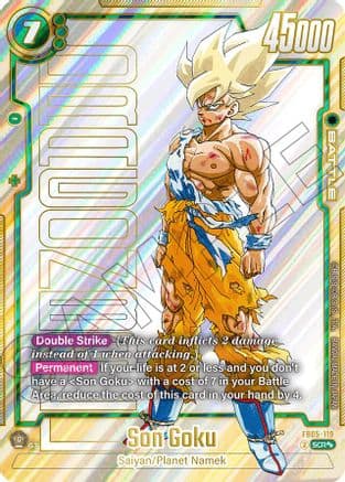 Son Goku - FB05-119 (Super Alternate Art) — Manga Booster 01