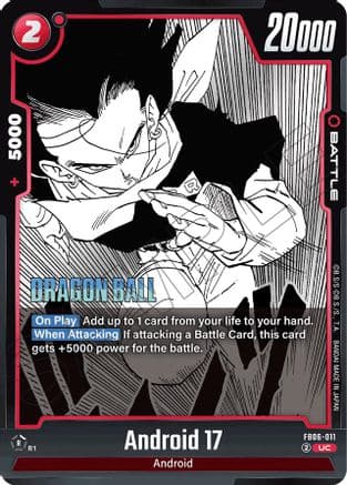 Android 17 - FB06-011 — Manga Booster 01