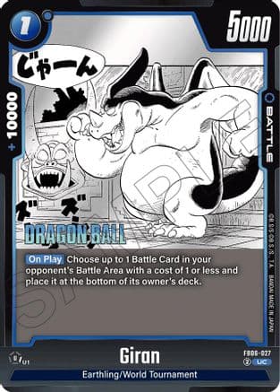 Giran — Manga Booster 01