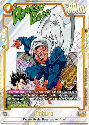 Dabura (Alternate Art) — Manga Booster 01