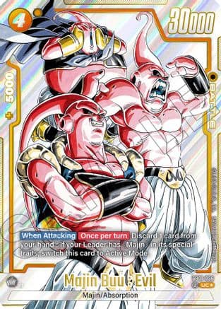 Majin Buu : Evil - SB01-036 (Alternate Art) — Manga Booster 01