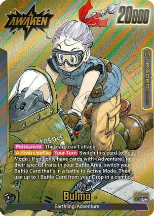 Bulma - SB01-045 (Gold) — Manga Booster 01