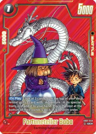 Fortuneteller Baba (Alternate Art) — Manga Booster 01