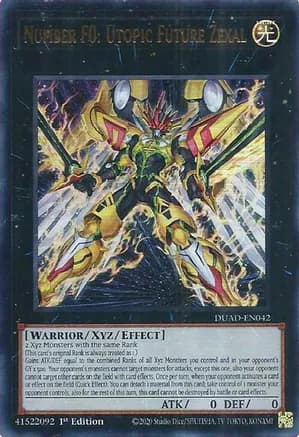Number F0: Utopic Future Zexal — Duelist's Advance