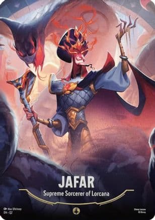 Jafar - Supreme Sorcerer of Lorcana (Oversized) — Illumineer's Quest: Palace Heist