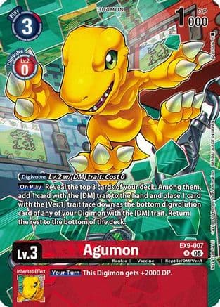 Agumon (Digital Monster Day Commemoration Event Participant) — Digimon Promotion Cards Digimon Card Game card by POSSASH