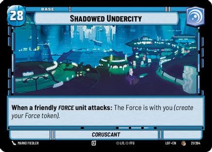 Shadowed Undercity // Experience — Legends of the Force