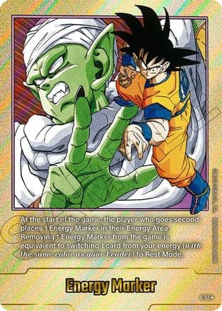 Energy Marker (E-51) (Gold) — Fusion World Energy Markers