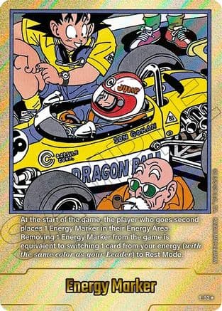 Energy Marker (E-53) (Gold) — Fusion World Energy Markers