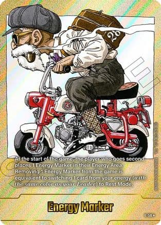 Energy Marker (E-58) (Gold) — Fusion World Energy Markers