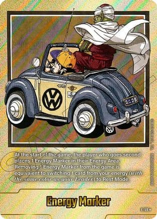 Energy Marker (E-59) (Gold) — Fusion World Energy Markers