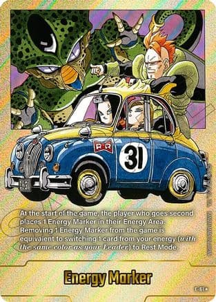 Energy Marker (E-61) (Gold) — Fusion World Energy Markers