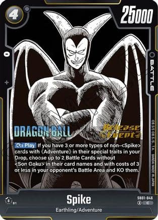 Spike — Manga Booster 01 Release Event Cards