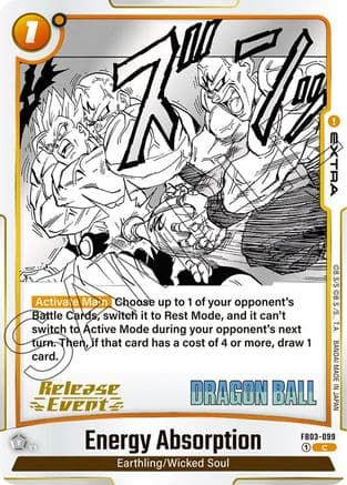 Energy Absorption — Manga Booster 01 Release Event Cards