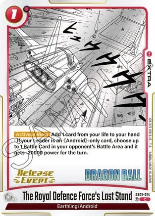 The Royal Defence Force's Last Stand — Manga Booster 01 Release Event Cards