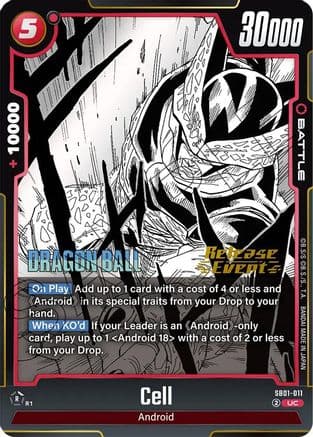 Cell - SB01-011 — Manga Booster 01 Release Event Cards
