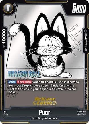 Puar — Manga Booster 01 Release Event Cards