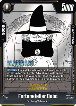 Fortuneteller Baba — Manga Booster 01 Release Event Cards
