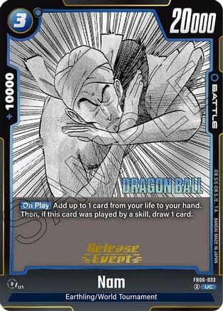 Nam — Manga Booster 01 Release Event Cards