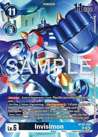 Invisimon (Digimon Liberator Debuggers Set) — Release Special Booster 2.5