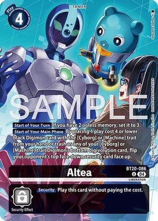 Altea (Digimon Liberator Debuggers Set) — Release Special Booster 2.5