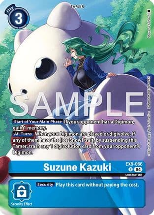 Suzune Kazuki (Digimon Liberator Debuggers Set) — Chain of Liberation