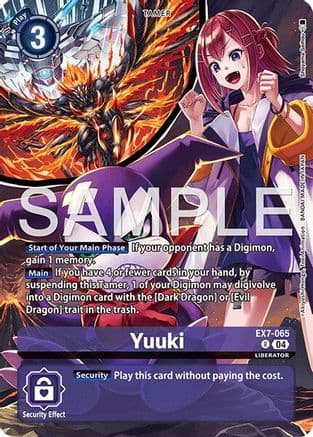 Yuuki (Digimon Liberator Debuggers Set) — Digimon LIBERATOR