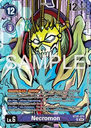 Necromon (Digimon Liberator Debuggers Set) — Release Special Booster 2.5