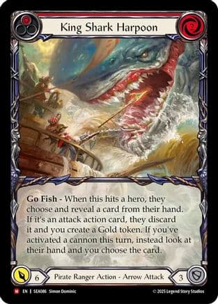 King Shark Harpoon (Extended Art) — High Seas