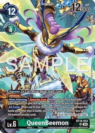 QueenBeemon (Digimon Liberator Debuggers Set) — Release Special Booster 2.0