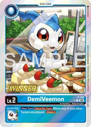 DemiVeemon (Store Tournament 2025 Vol.3 Winner Pack) — Digimon Promotion Cards