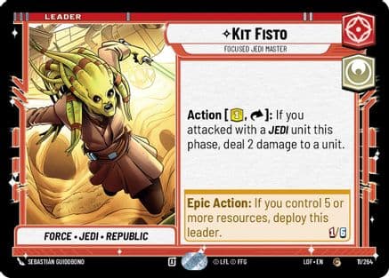 Kit Fisto - Focused Jedi Master — Legends of the Force