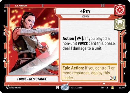 Rey - Nobody — Legends of the Force